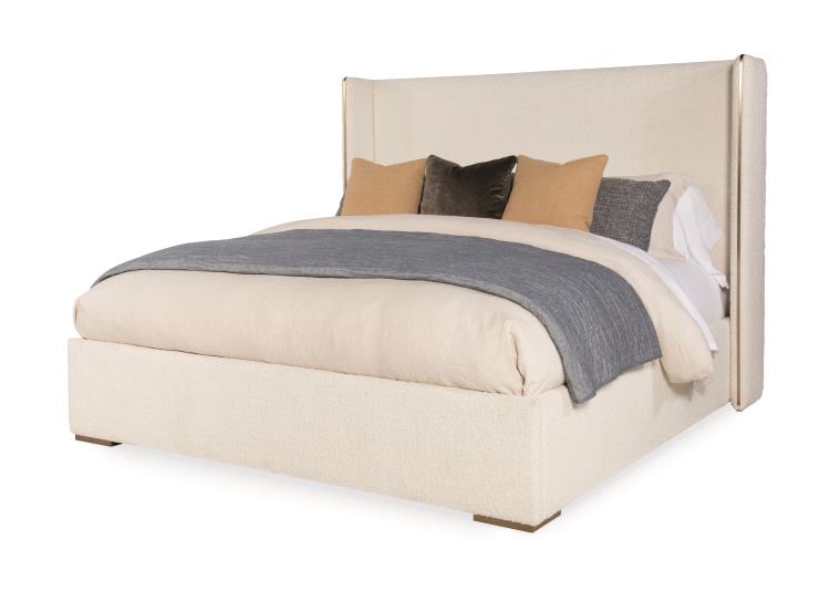 Cadence Upholstered Wing Bed - King 6/6 – Upholstered Beds by Century Furniture | Sutter & Vale