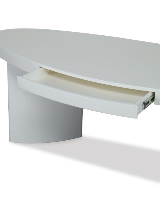 Cadence Writing Desk - White – Desks by Century Furniture | Sutter & Vale