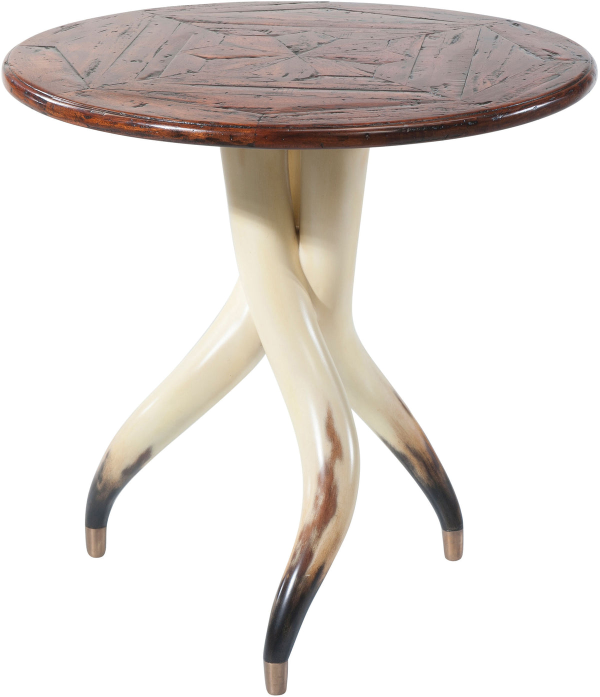 The Longhorn Side Table | Theodore Alexander | Sutter & Vale