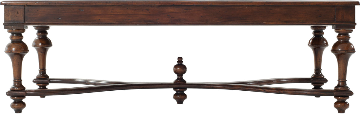 The Rustic Parquetry Cocktail Table | Theodore Alexander | Sutter & Vale
