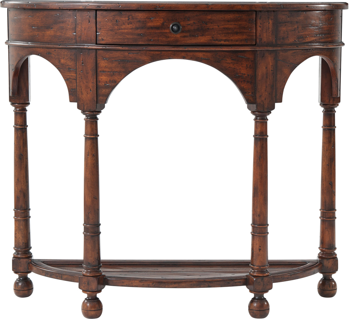 The Bowfront Country Console Table | Theodore Alexander | Sutter & Vale
