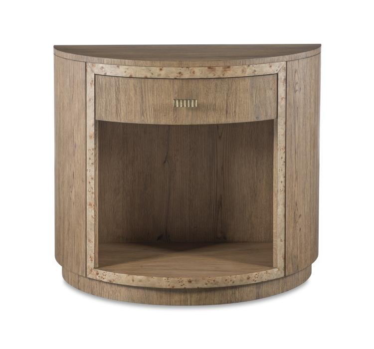 Monterey Demilune Nightstand - Hawthorne Light – Nightstands by Century Furniture | Sutter & Vale