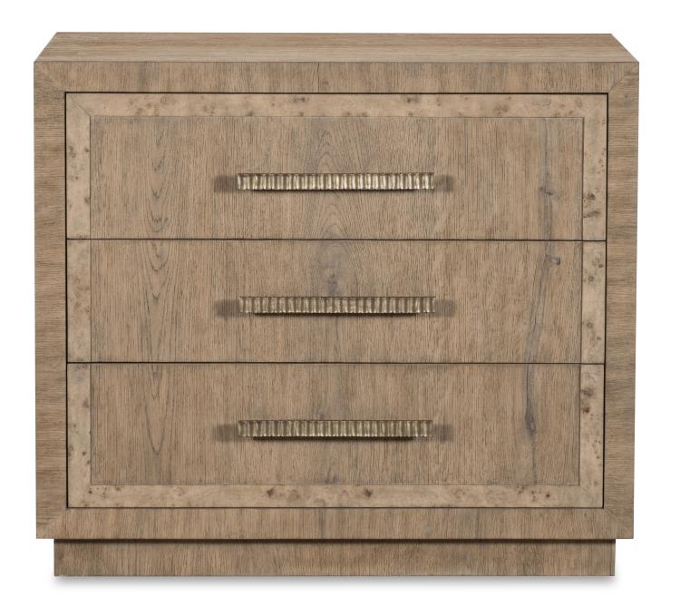 Monterey Three Drawer Nightstand - Hawthorne Light – Nightstands by Century Furniture | Sutter & Vale