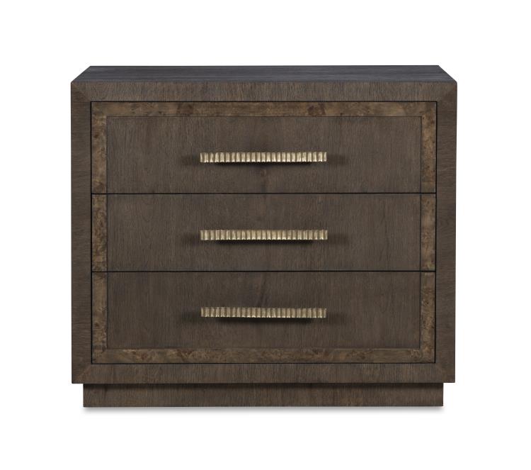 Monterey Three Drawer Nightstand - Hawthorne Dark – Nightstands by Century Furniture | Sutter & Vale