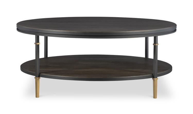 Monterey Round Cocktail Table - Hawthorne Dark – Coffee Tables by Century Furniture | Sutter & Vale