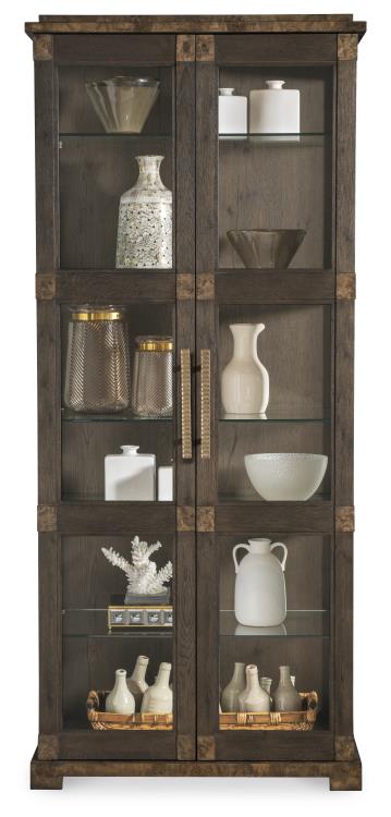 Monterey Tall Display Cabinet - Hawthorne Dark – Cabinets by Century Furniture | Sutter & Vale