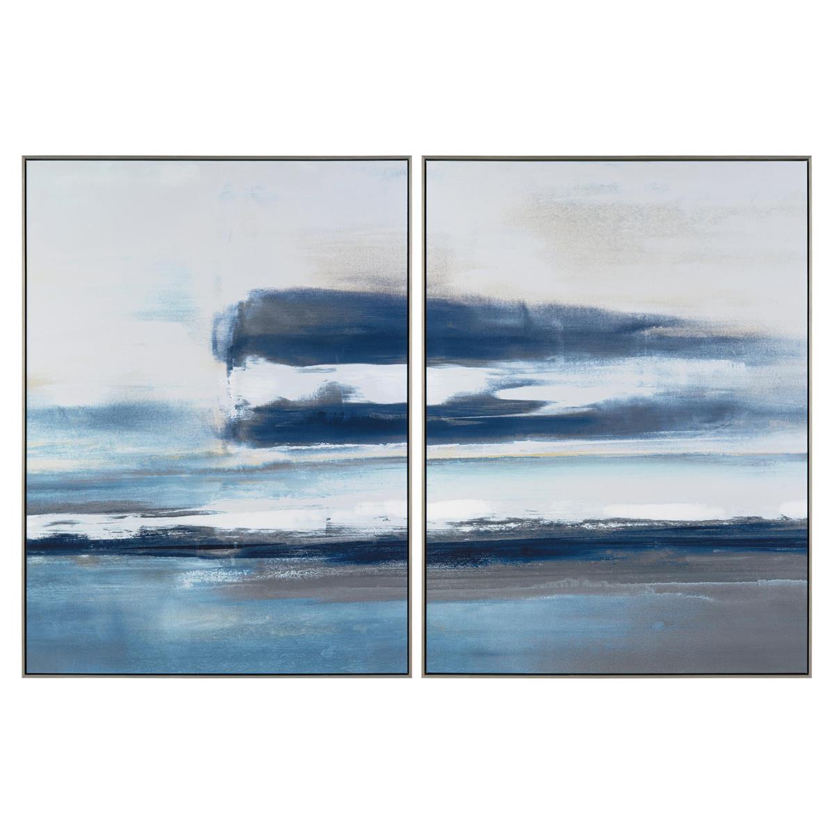 Carol Benson-Cobb's Horizon's Break Diptych – Art by John Richard | Sutter & Vale