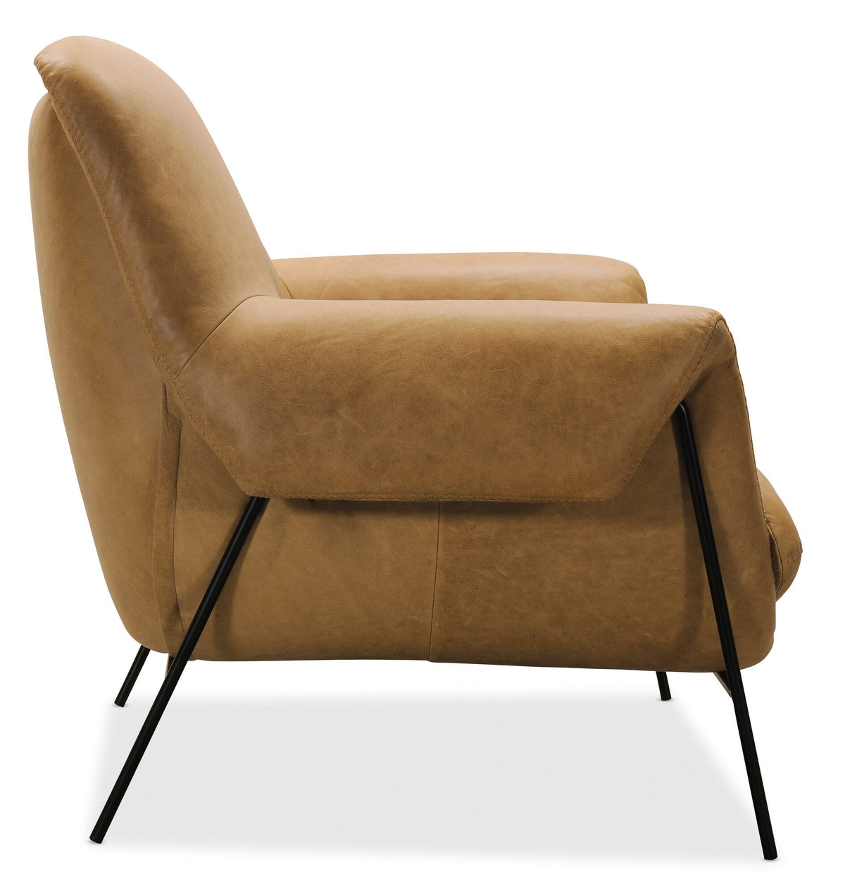 Ambroise Metal Frame Club Chair
