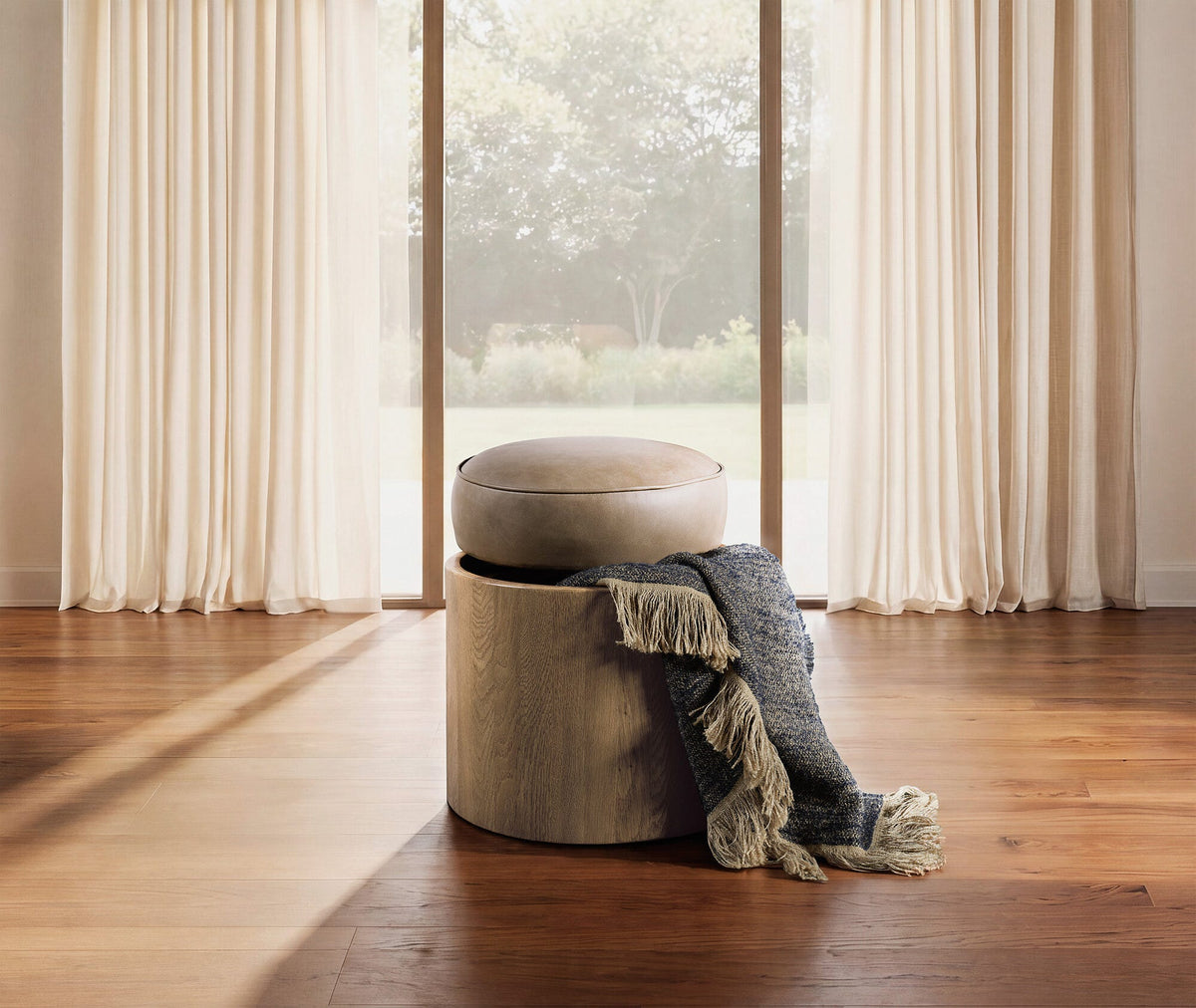 Chloe Swivel Footstool