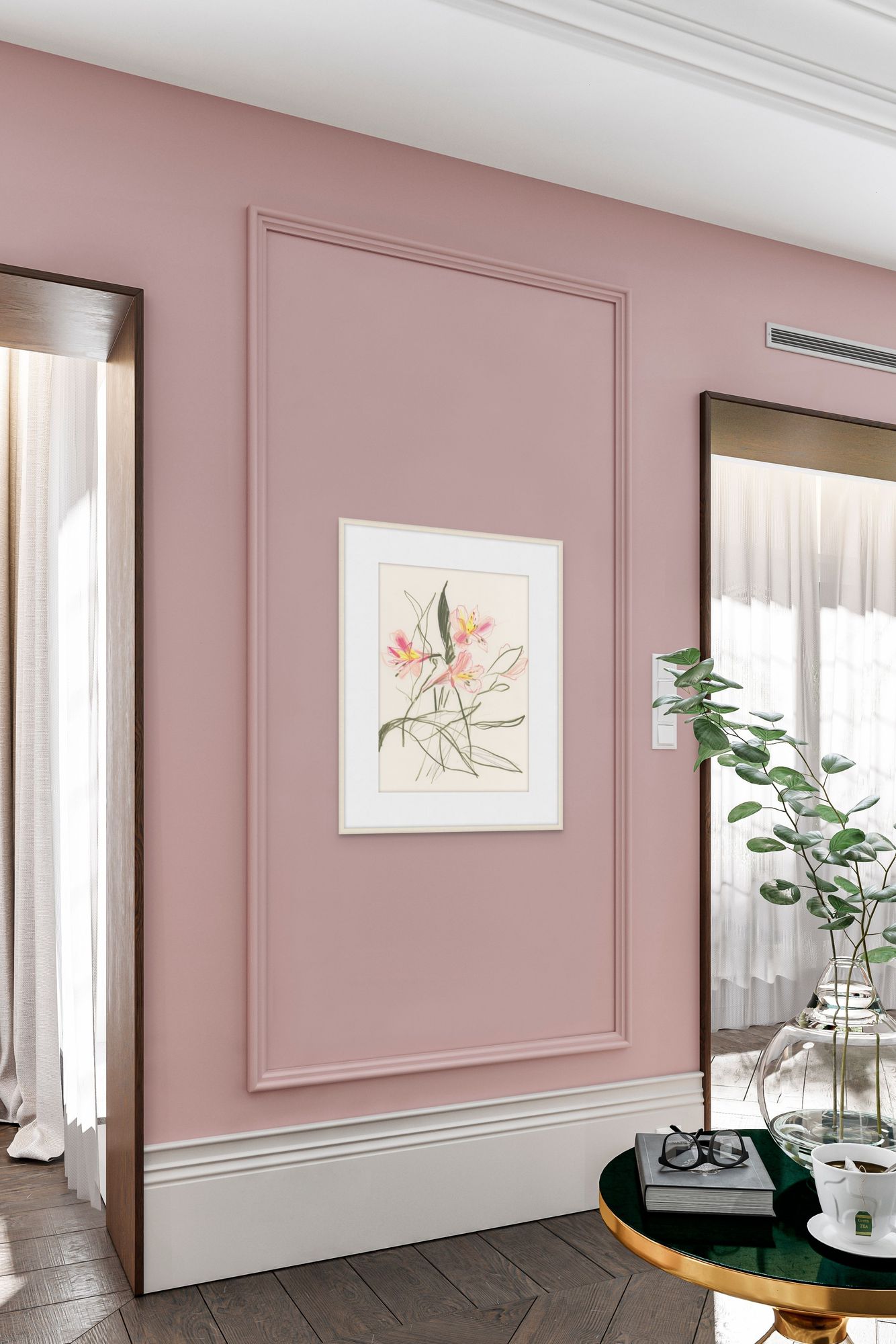 Alstroemeria 1 in a room