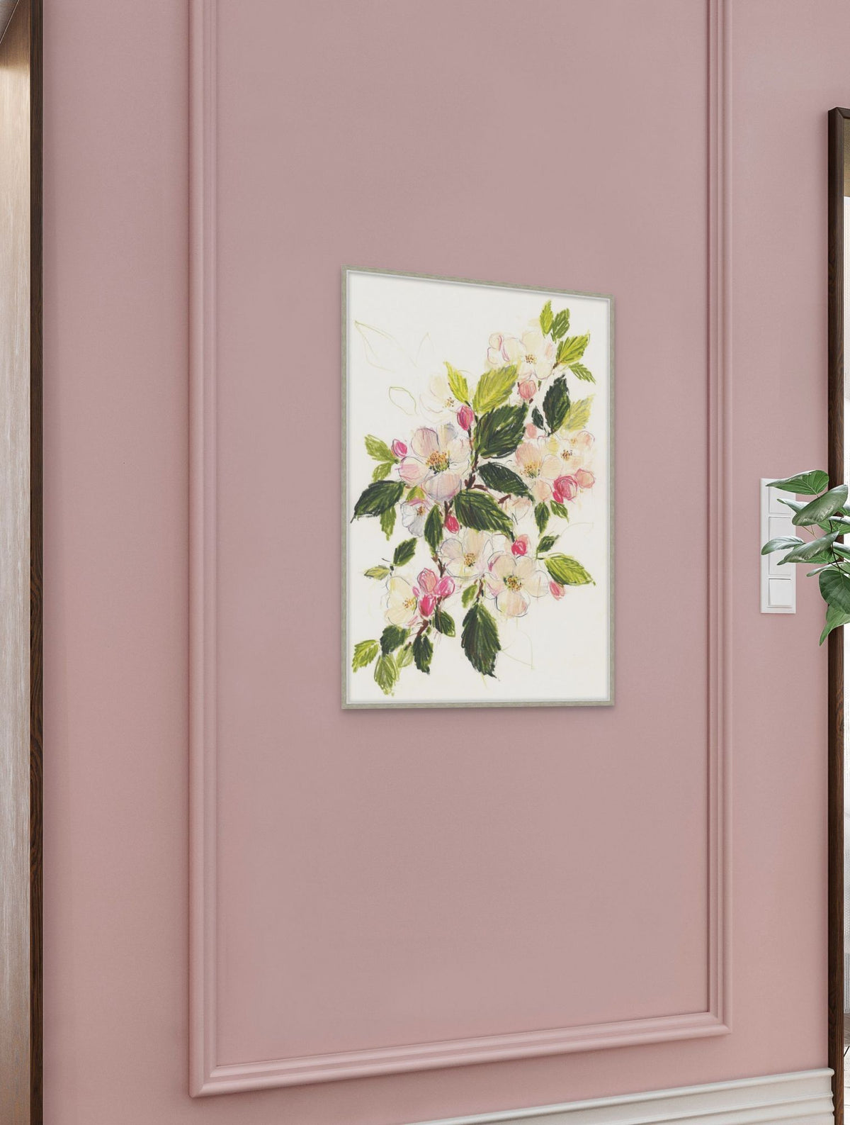 Blossom and Roses 1 detail