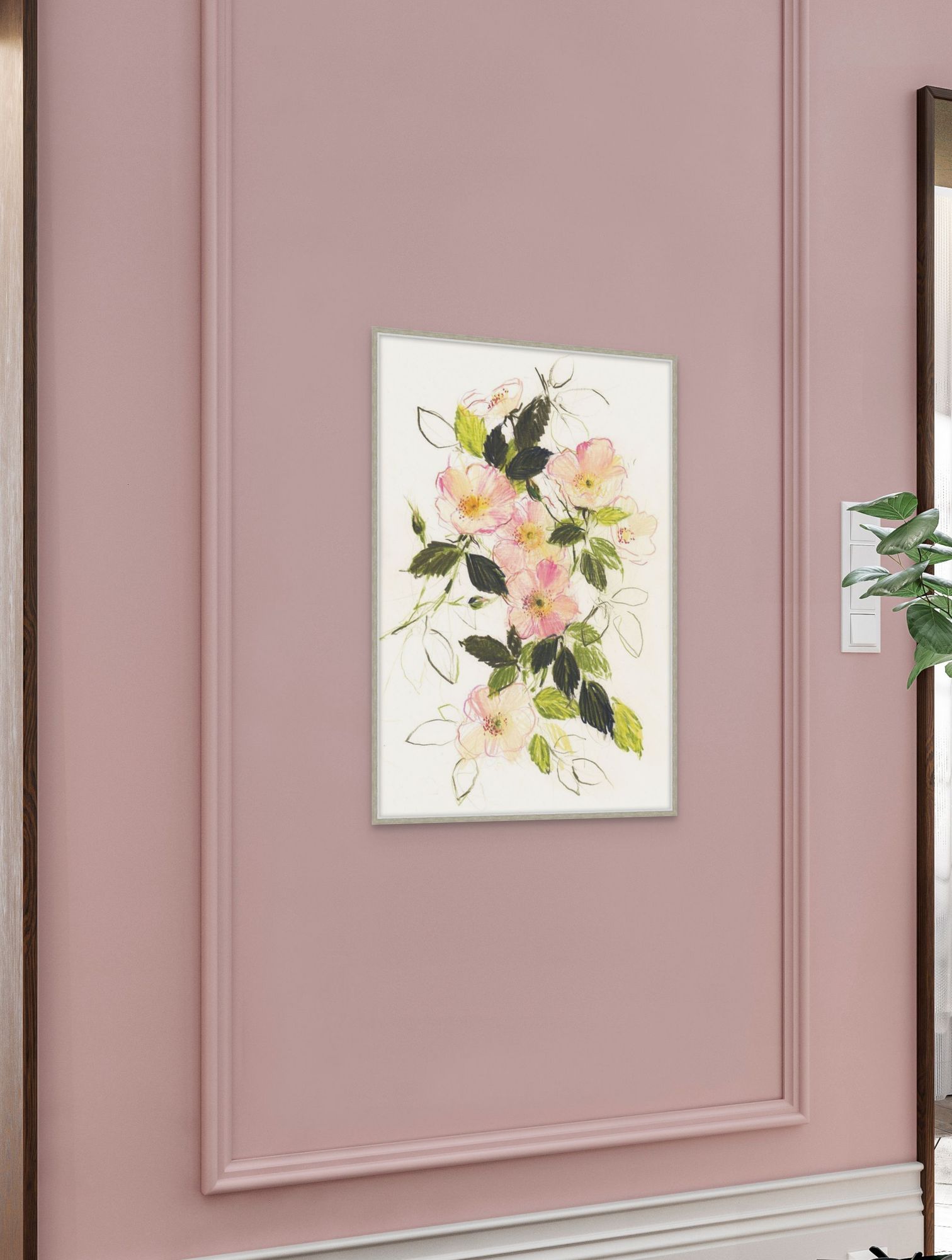 Blossom and Roses 2 detail