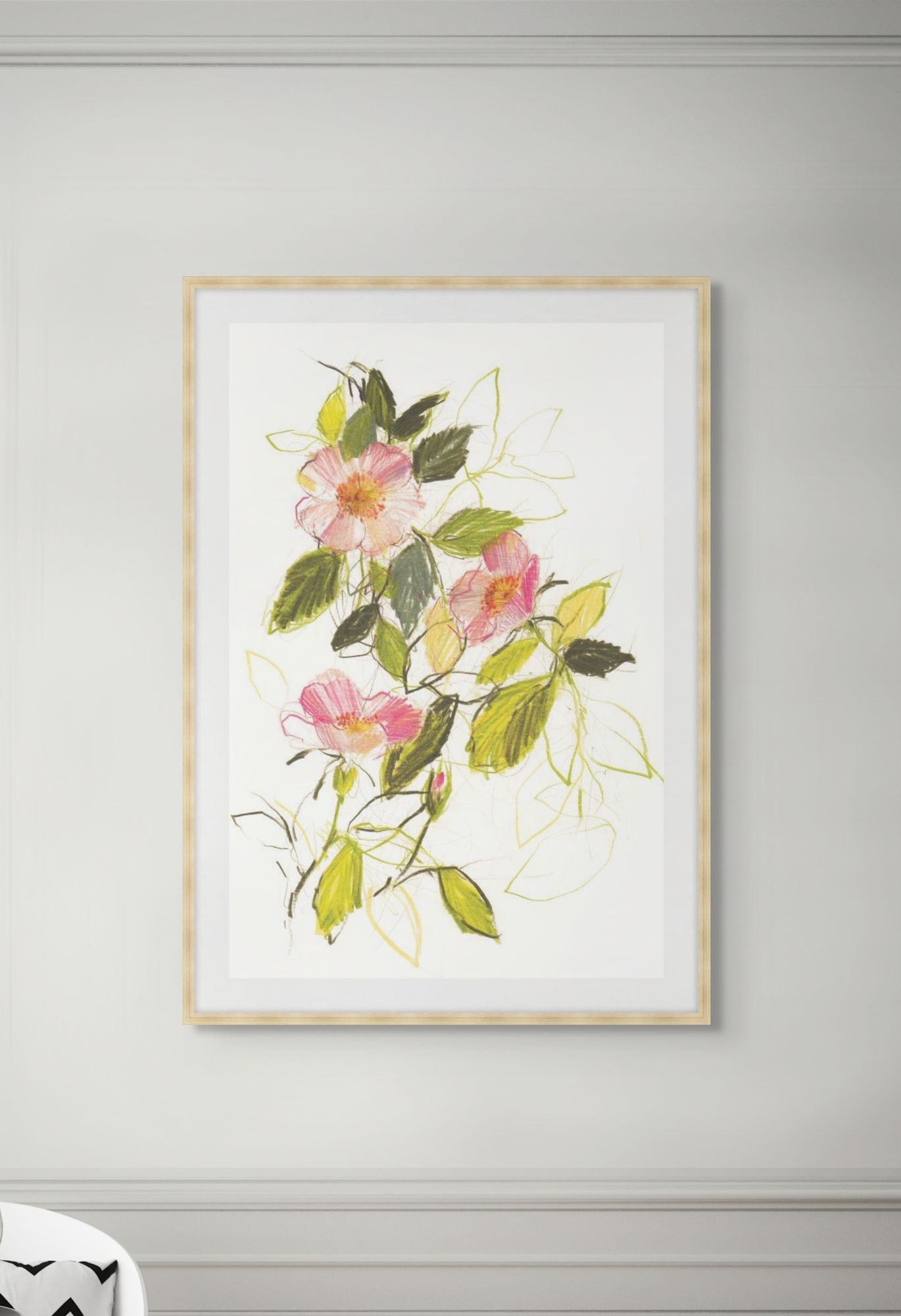Dog Roses 1 detail