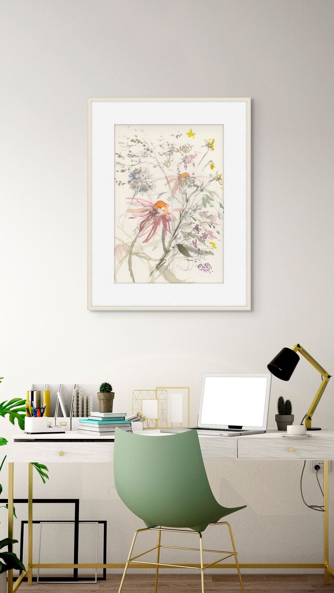 Echinacea 1 in a room