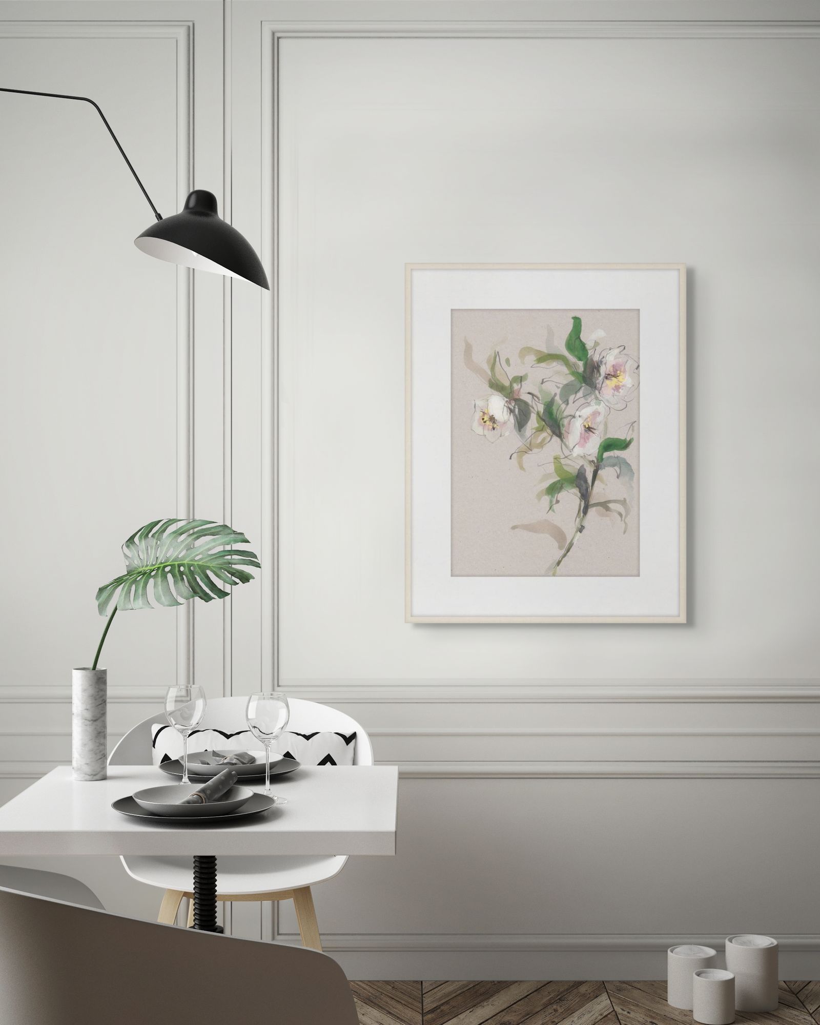 Fragrant Thought 1 in a room