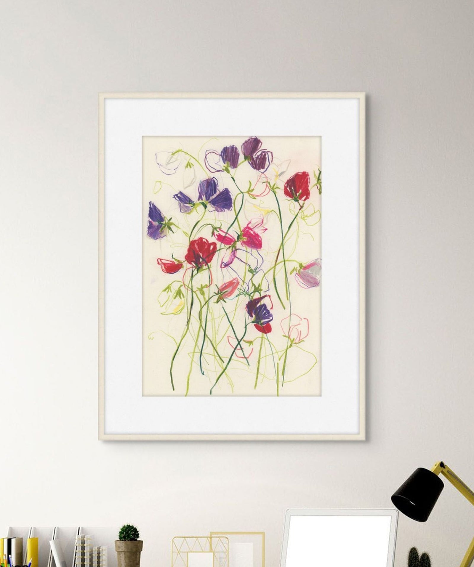 Sweet Peas 1 detail