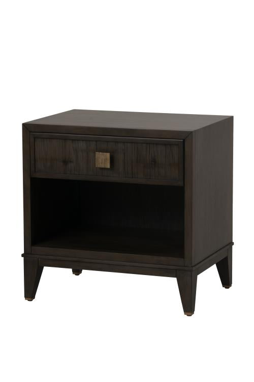 Carlyle 1 Drawer Nightstand-Mink Grey – Nightstands by Century Furniture | Sutter & Vale