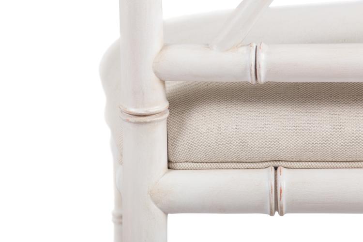 Brighton Side Chair-Antique White/Flax – Dining Chairs by Century Furniture | Sutter & Vale