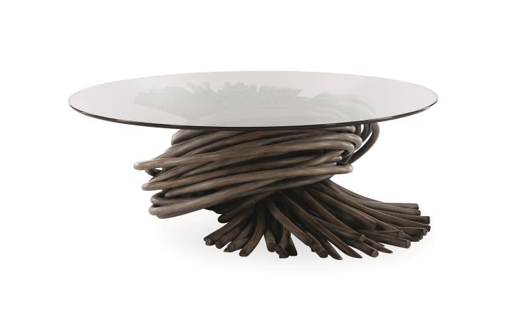 Knot Cocktail Table - Grey – Coffee Tables by Century Furniture | Sutter & Vale