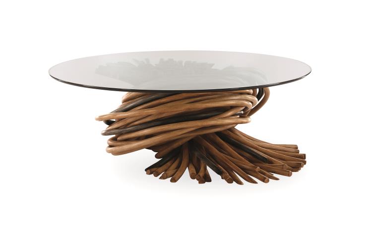 Knot Cocktail Table - Natural – Coffee Tables by Century Furniture | Sutter & Vale