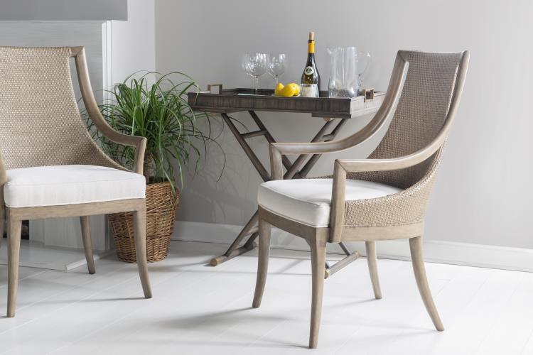 Paragon Dining Chair - Morel Grey/Flax – Dining Chairs by Century Furniture | Sutter & Vale