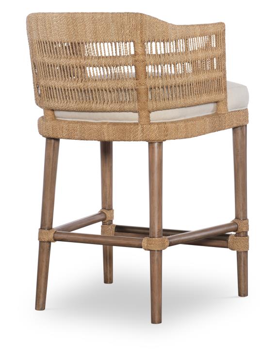 Boca Counter Stool - Natural/Flax – Bar / Counter Stools by Century Furniture | Sutter & Vale