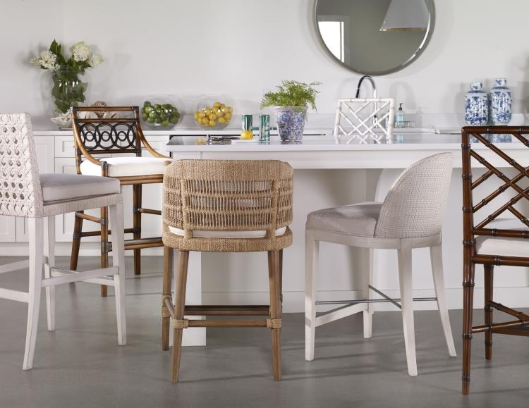 Boca Counter Stool - Natural/Flax – Bar / Counter Stools by Century Furniture | Sutter & Vale
