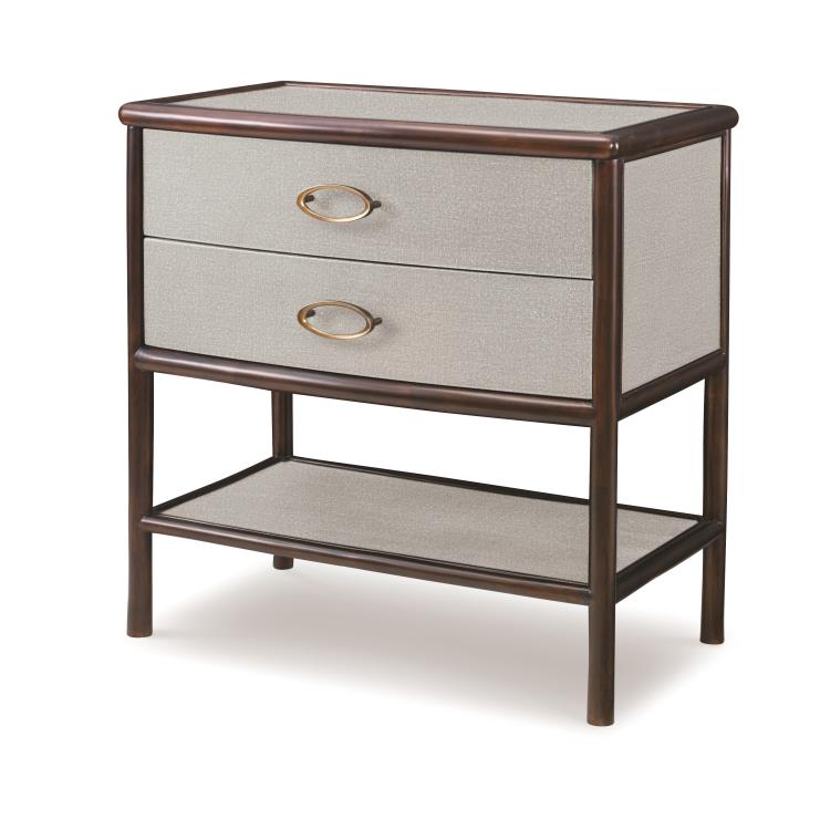 Canvas Nightstand-Dove Grey – Nightstands by Century Furniture | Sutter & Vale