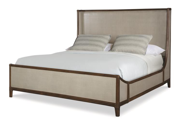 Canvas King Bed-Dove Grey – Beds by Century Furniture | Sutter & Vale