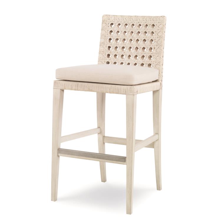 Litchfield Bar Stool-Peninsula/Flax – Bar & Counter Stools by Century Furniture | Sutter & Vale