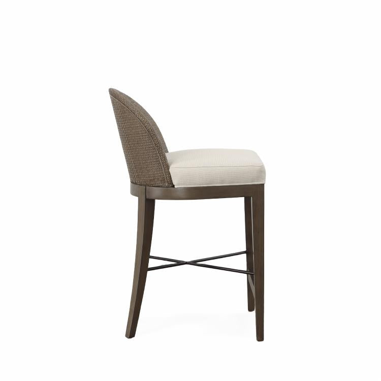Tybee Counter Stool-Mink Grey/Flax by Century Furniture