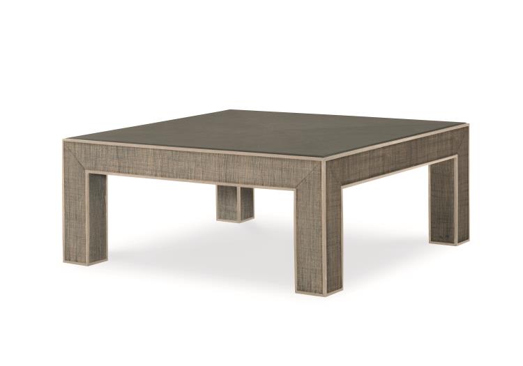 Newport Square Coffee Table-French Grey/Peninsula – Coffee Tables by Century Furniture | Sutter & Vale