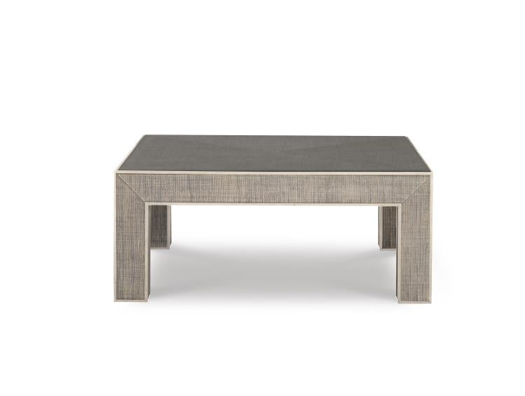 Newport Square Coffee Table-French Grey/Peninsula – Coffee Tables by Century Furniture | Sutter & Vale