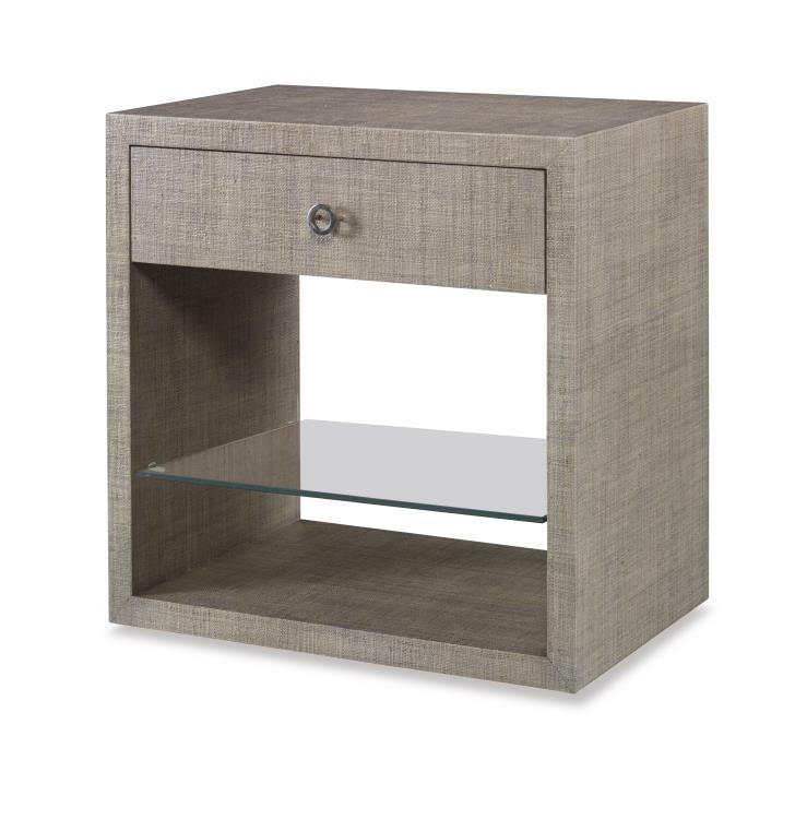 Charleston Large Nightstand-French Grey – Nightstands by Century Furniture | Sutter & Vale