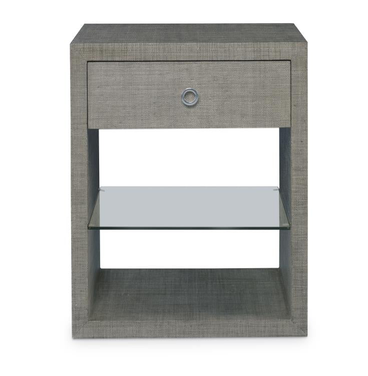 Charleston Small Nightstand-French Grey – Nightstands by Century Furniture | Sutter & Vale