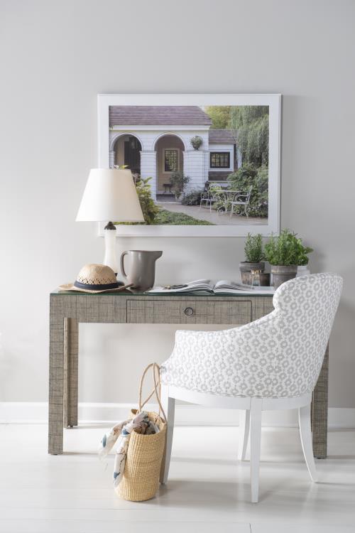 Charleston Desk-French Grey – Desks by Century Furniture | Sutter & Vale