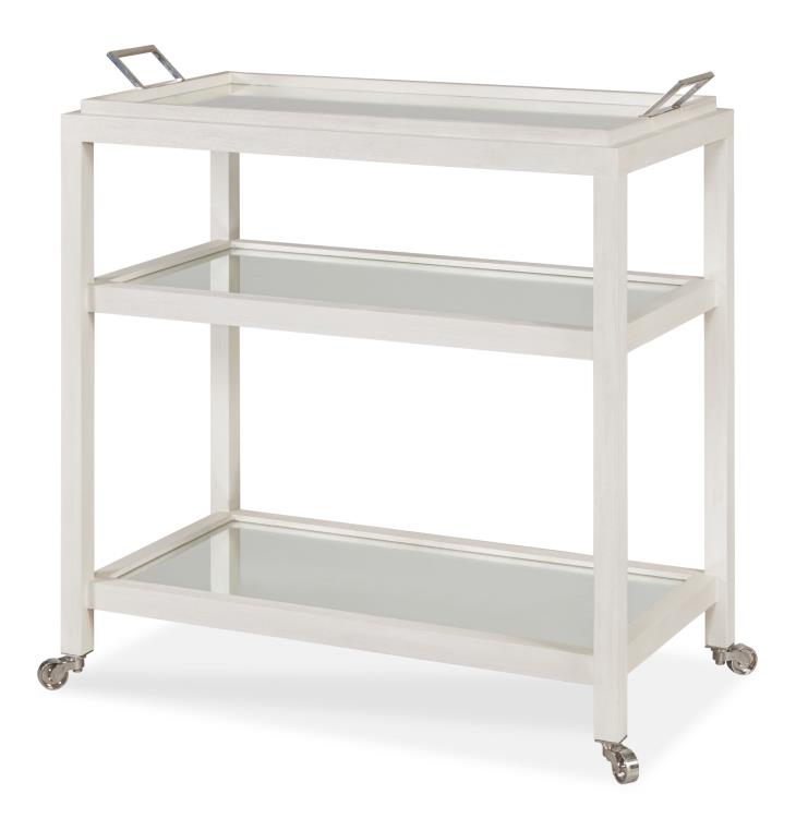Mandalay Bar Cart – Bar Cabinets by Century Furniture | Sutter & Vale