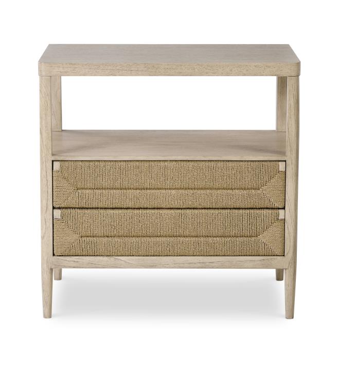 Palmetto Two Drawer Nightstand – Nightstands by Century Furniture | Sutter & Vale