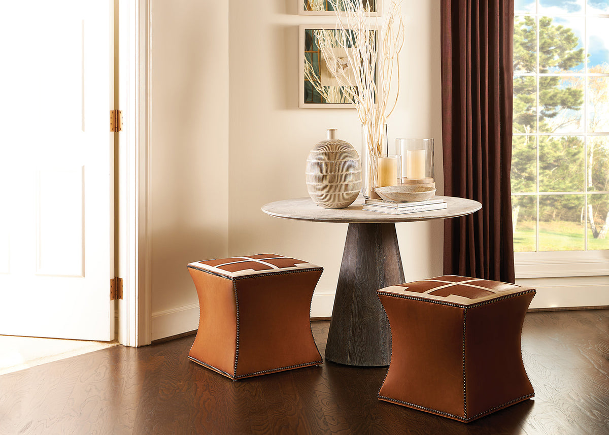 Cami Ottoman With Embossed Top