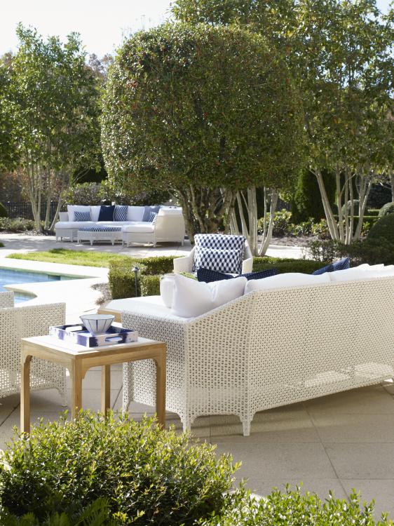 Tangier Teak Side Table – Side Tables by Century Furniture | Sutter & Vale