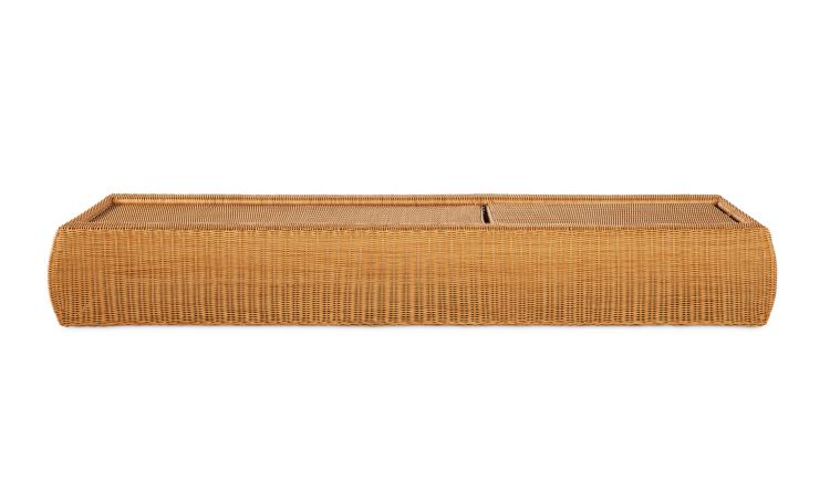 Wade Poolside Wicker Chaise – Chaises by Century Furniture | Sutter & Vale