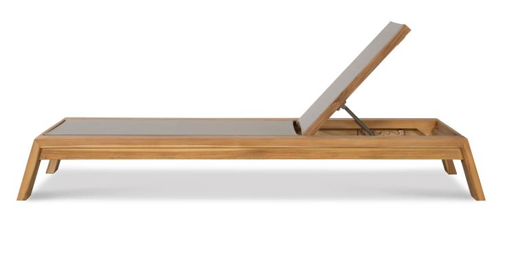 Solera Poolside Teak Chaise – Chaises by Century Furniture | Sutter & Vale