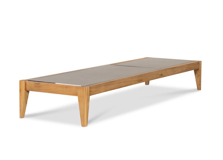 Veluna Poolside Teak Chaise – Chaises by Century Furniture | Sutter & Vale