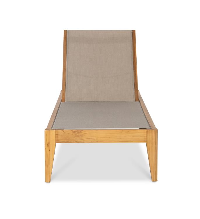 Veluna Poolside Teak Chaise – Chaises by Century Furniture | Sutter & Vale