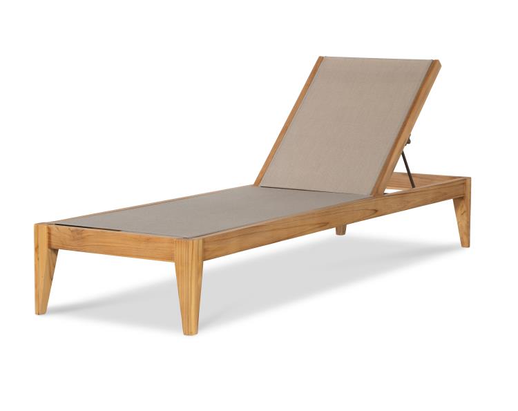 Veluna Poolside Teak Chaise – Chaises by Century Furniture | Sutter & Vale