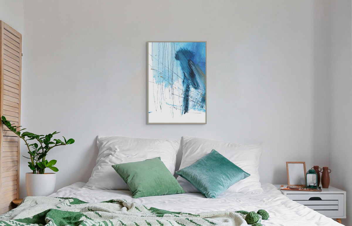Blue One 1 in a room