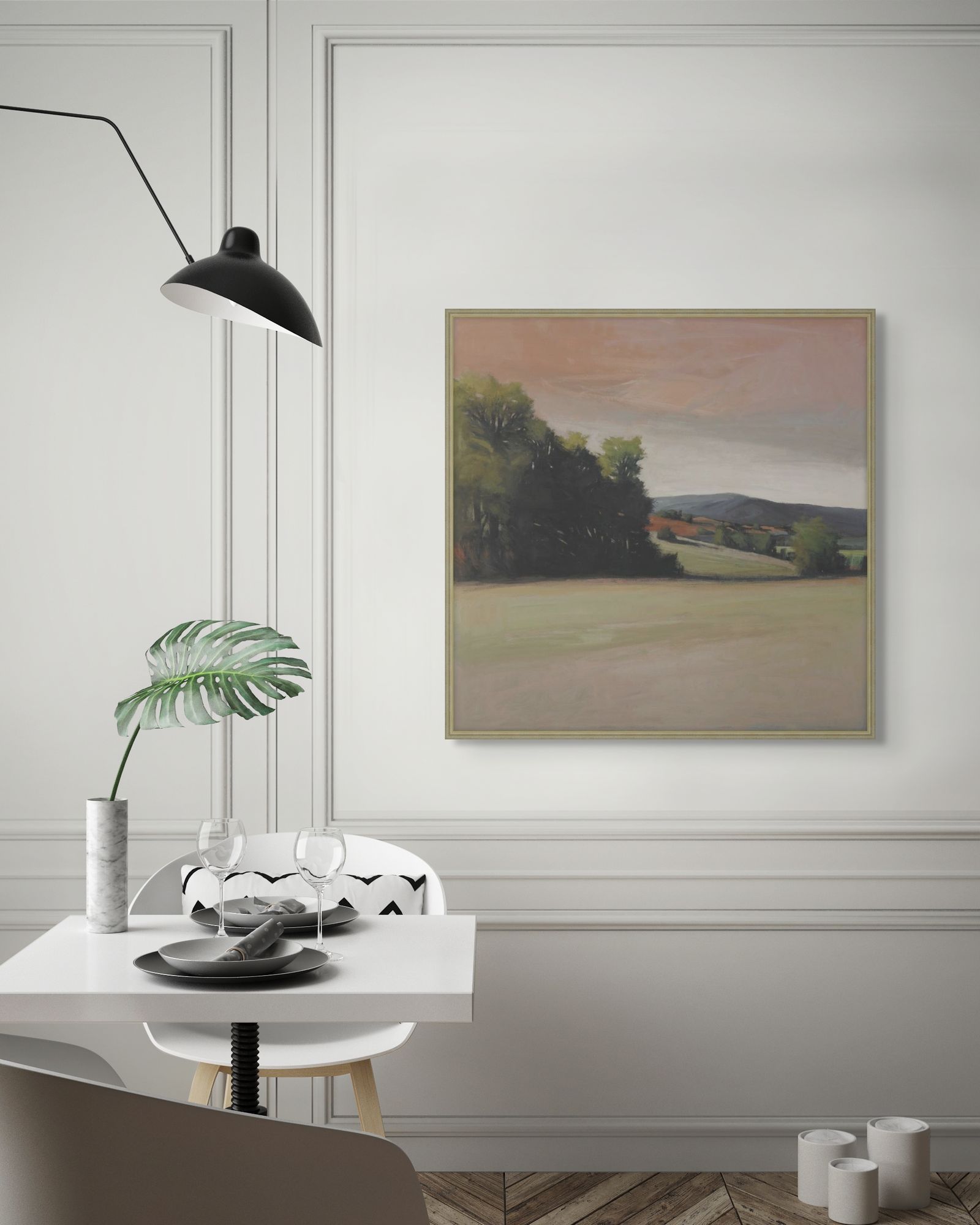Gentle Slopes 1 in a room