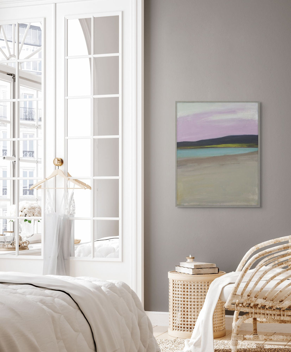 Heathered Horizon Hue 1 in a room