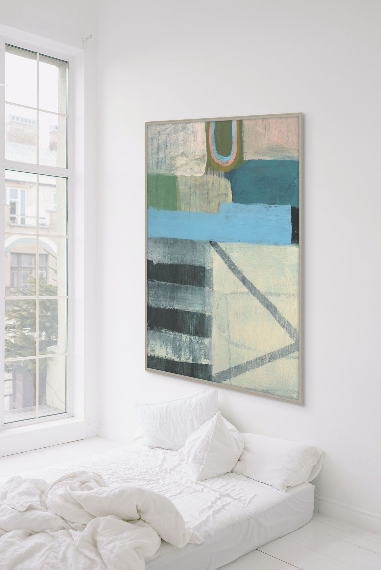 Kaleidoscopic Constructs 4 in a room