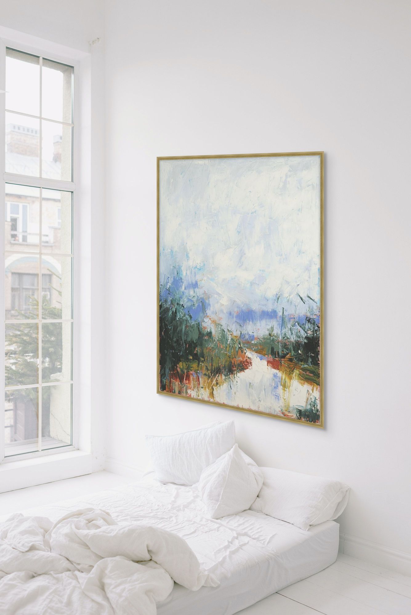 Vibrant Horizons 1 in a room